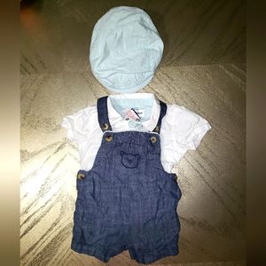 Tommy Bahama 3pc  Matching Set 0-3 M